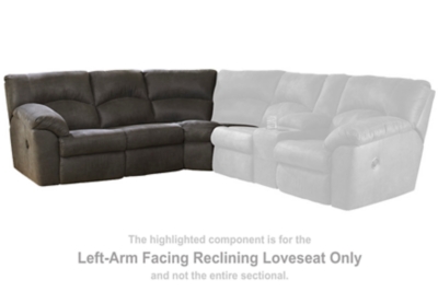 Tambo Left-Arm Facing Reclining Loveseat, , large