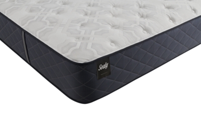 Sealy Surrey Lane II Soft Twin Mattress, Navy, rollover