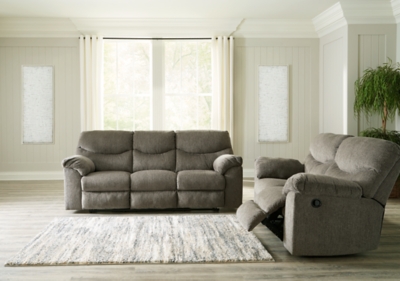 Alphons Sofa and Loveseat, Putty