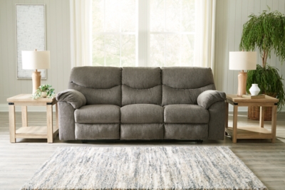 Alphons Manual Reclining Sofa, Putty