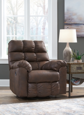 Derwin Manual Swivel Glider Recliner Ashley