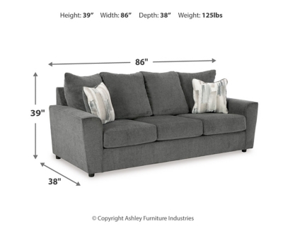 2850238 Stairatt Sofa, Gravel sku 2850238