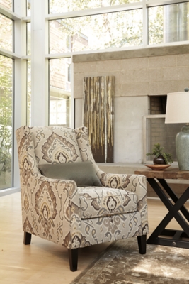 Accent chairs from online ashley furniture