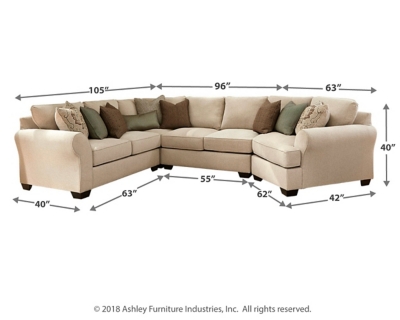 Wilcot sectional shop with cuddler