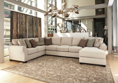 Wilcot 4 Piece Sectional With Chaise Ashley Furniture Homestore