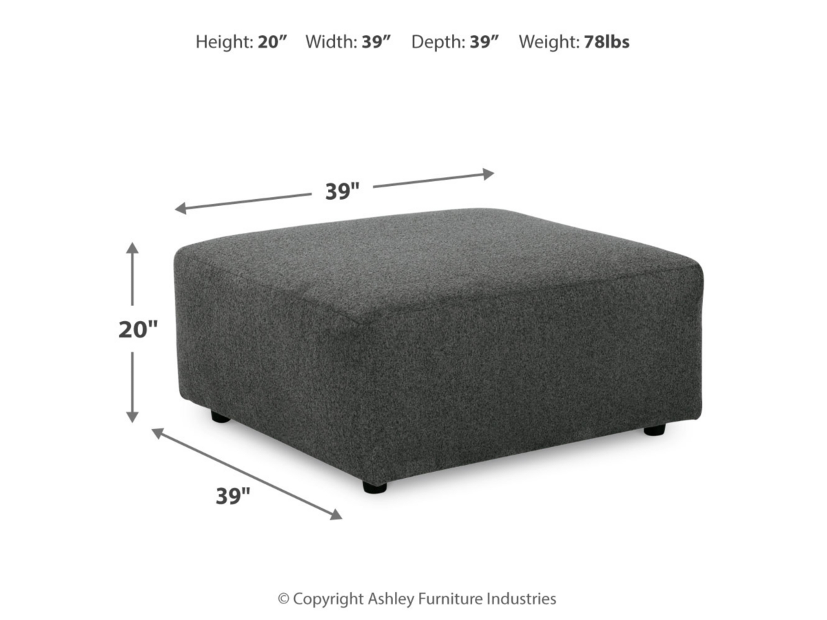 Edenfield Oversized Accent Ottoman
