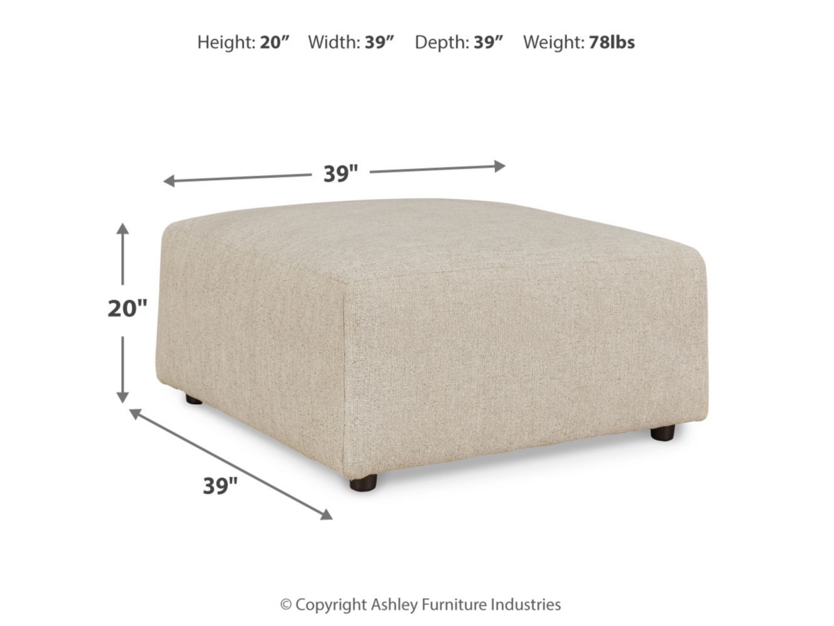 Edenfield Oversized Accent Ottoman | Ashley