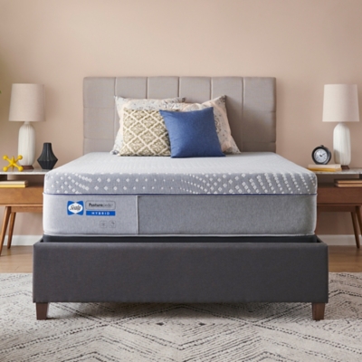 Sealy Canterbury Court Hybrid Firm Twin Mattress, Gray, large