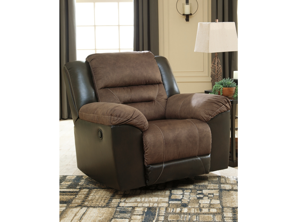 Ashley furniture rocking hot sale recliner