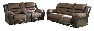 Earhart Sofa and Loveseat, Chestnut, large