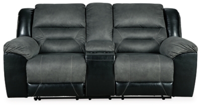 Earhart Reclining Loveseat with Console, , large