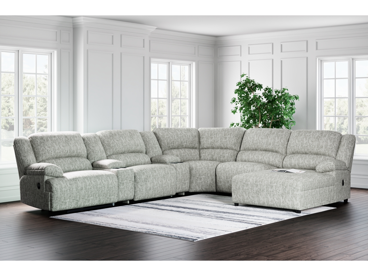 McClelland 7 Piece Reclining Sectional