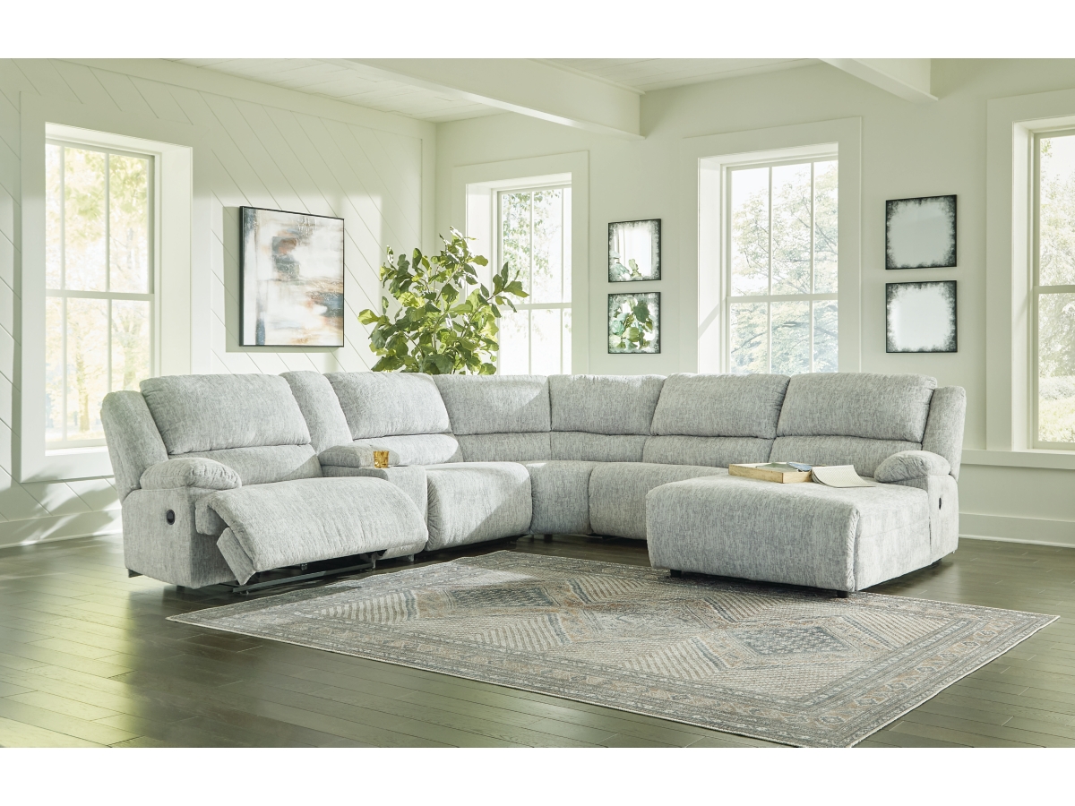 McClelland 6 Piece Sectional with Power