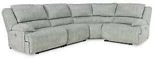 McClelland 4-Piece Power Reclining Sectional, , large