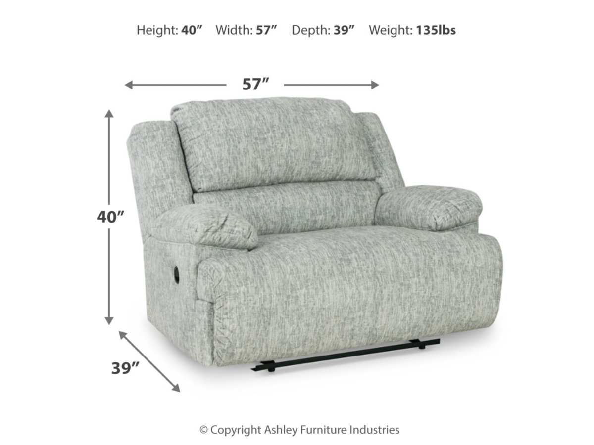 Ashley furniture wide deals recliner