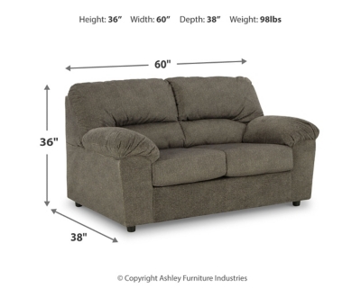 Norlou Loveseat, , large