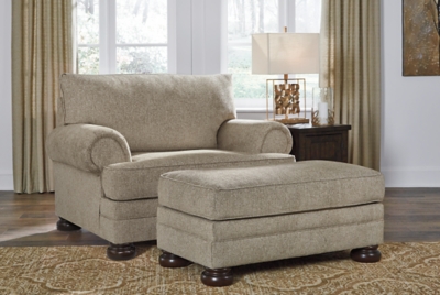 Kananwood Chair and Ottoman | Ashley