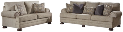 Kananwood Sofa and Loveseat, Oatmeal