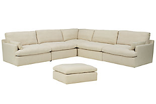 Tanavi 5-Piece Sectional with Ottoman, , large