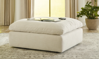 2984108 Tanavi Oversized Accent Ottoman, Linen sku 2984108