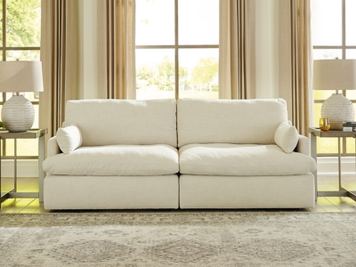 Tanavi 2-Piece Sectional Loveseat, Linen, rollover