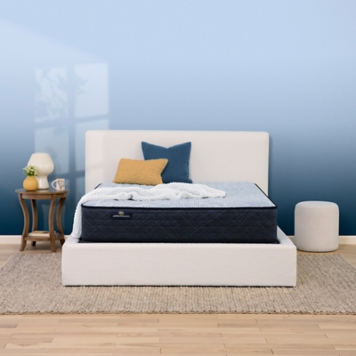 Serta Perfect Sleeper Best Day 12" Firm Twin Mattress, Blue, rollover