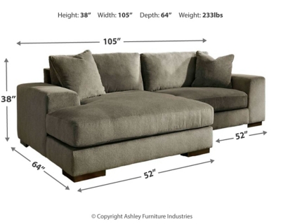 Manzani 2-Piece Sectional with Chaise | Ashley