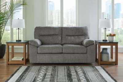 Bindura Glider Loveseat, Mineral