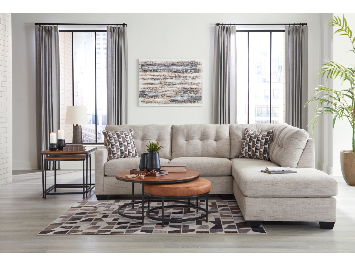 Mahoney 2-Piece Sectional with Chaise | Ashley