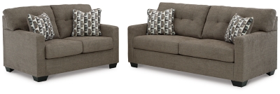 Mahoney Sofa and Loveseat, Chocolate, large