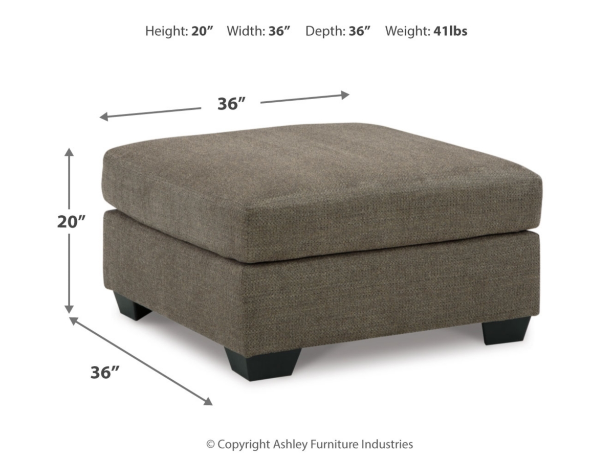 Mahoney Oversized Accent Ottoman | Ashley