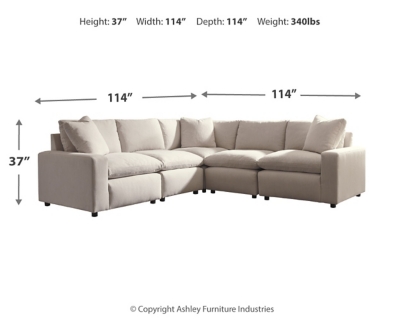 Savesto 5 Piece Sectional Ashley Furniture Homestore