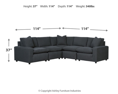 Savesto 5 Piece Sectional Ashley Furniture Homestore