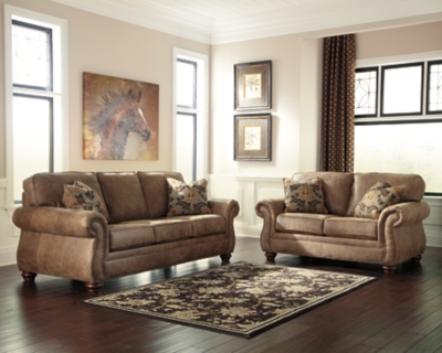 APG-31901-SL Larkinhurst Sofa and Loveseat, Earth sku APG-31901-SL