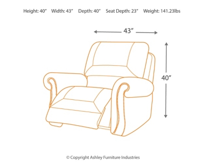 Larkinhurst Recliner, , large