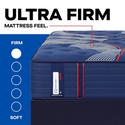 Sealy Posturepedic® Elite Brenham II Ultra Firm Twin XL Mattress, Blue, large