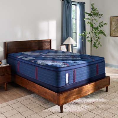 Sealy Posturepedic® Elite Brenham II Medium Pillowtop Queen Mattress, Blue, large