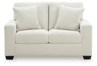 Amesley Loveseat, Ivory, large