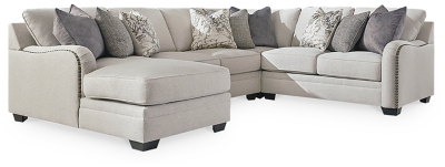 Dellara 4-Piece Sectional with Chaise (Further Markdown during checkout)