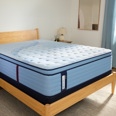 Sealy Posturepedic® Plus Ellie Lane Medium Pillowtop Queen Mattress, Blue, large