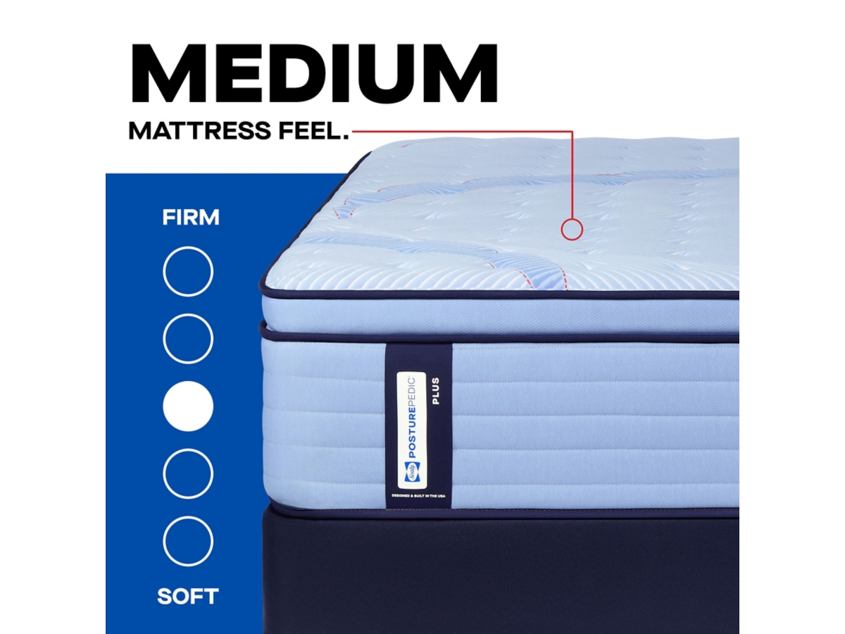 Sealy Posturepedic® Plus Ellie Lane Medium Pillowtop King Mattress