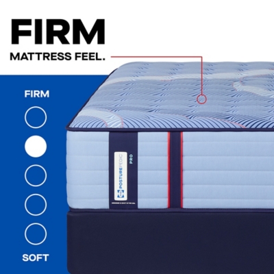 Sealy Posturepedic® Pro Golden Grove Firm Full Mattress, Blue, large
