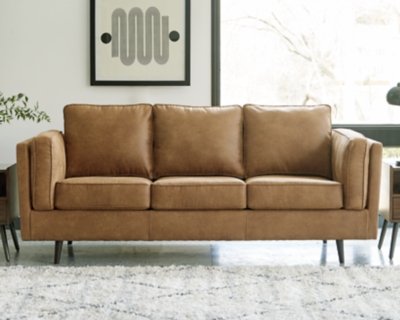 Ashley Furniture Brown Couch, Leather Reclining Sofa At Ashley Furniture