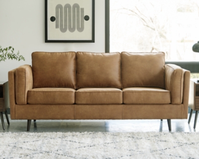 Ashley furniture microfiber deals couch