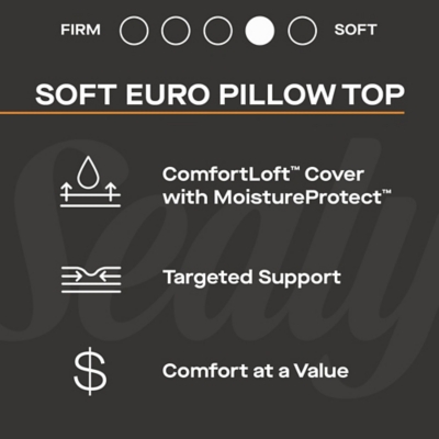 Sealy® Princeton II Soft Pillowtop Queen Mattress