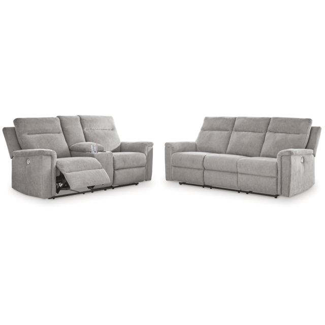 Barnsana Power Sofa and Loveseat