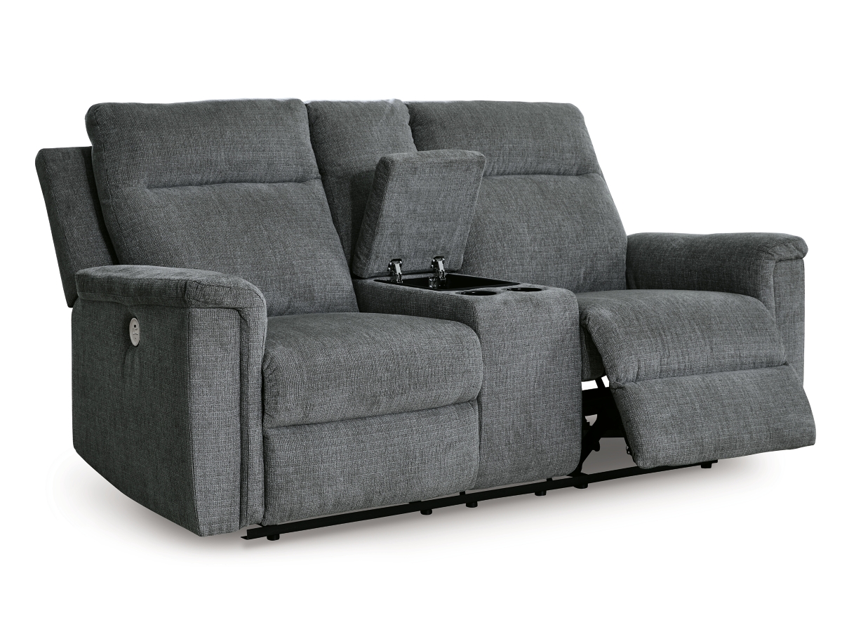 Barnsana Power Reclining Loveseat with Console Barnsana Power Reclining Loveseat with Console