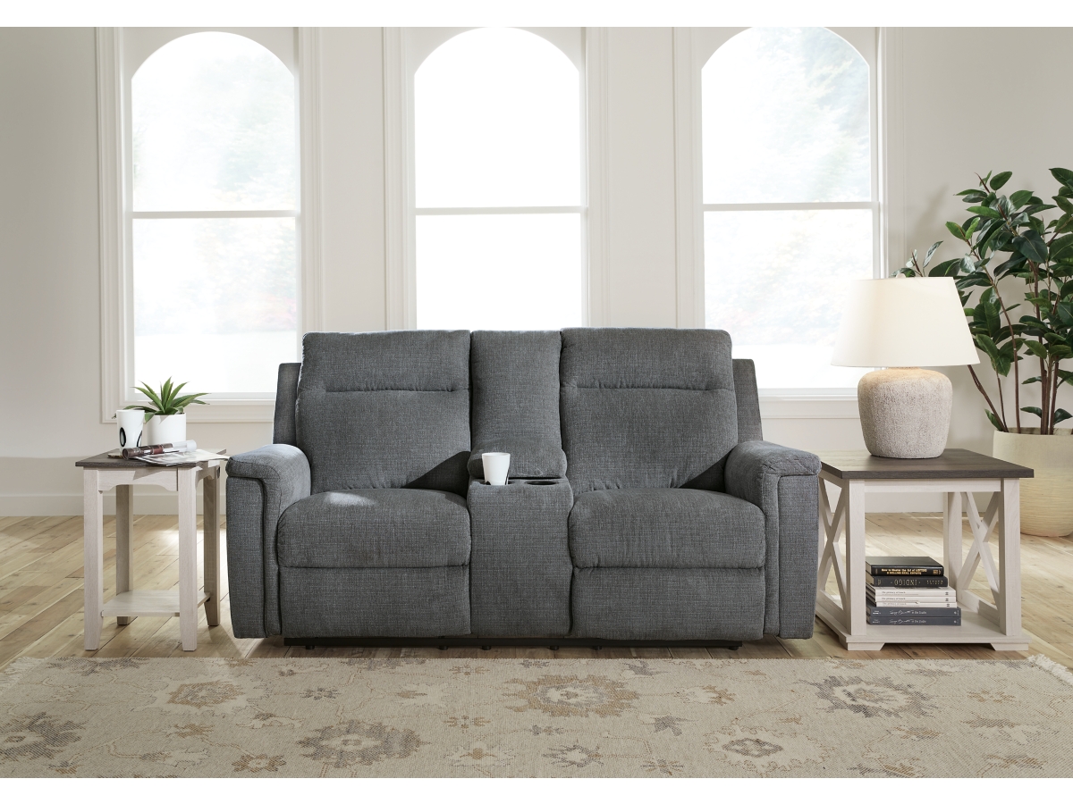 Barnsana Power Reclining Loveseat with Console Barnsana Power Reclining Loveseat with Console