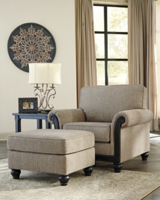 Milari chair best sale and ottoman