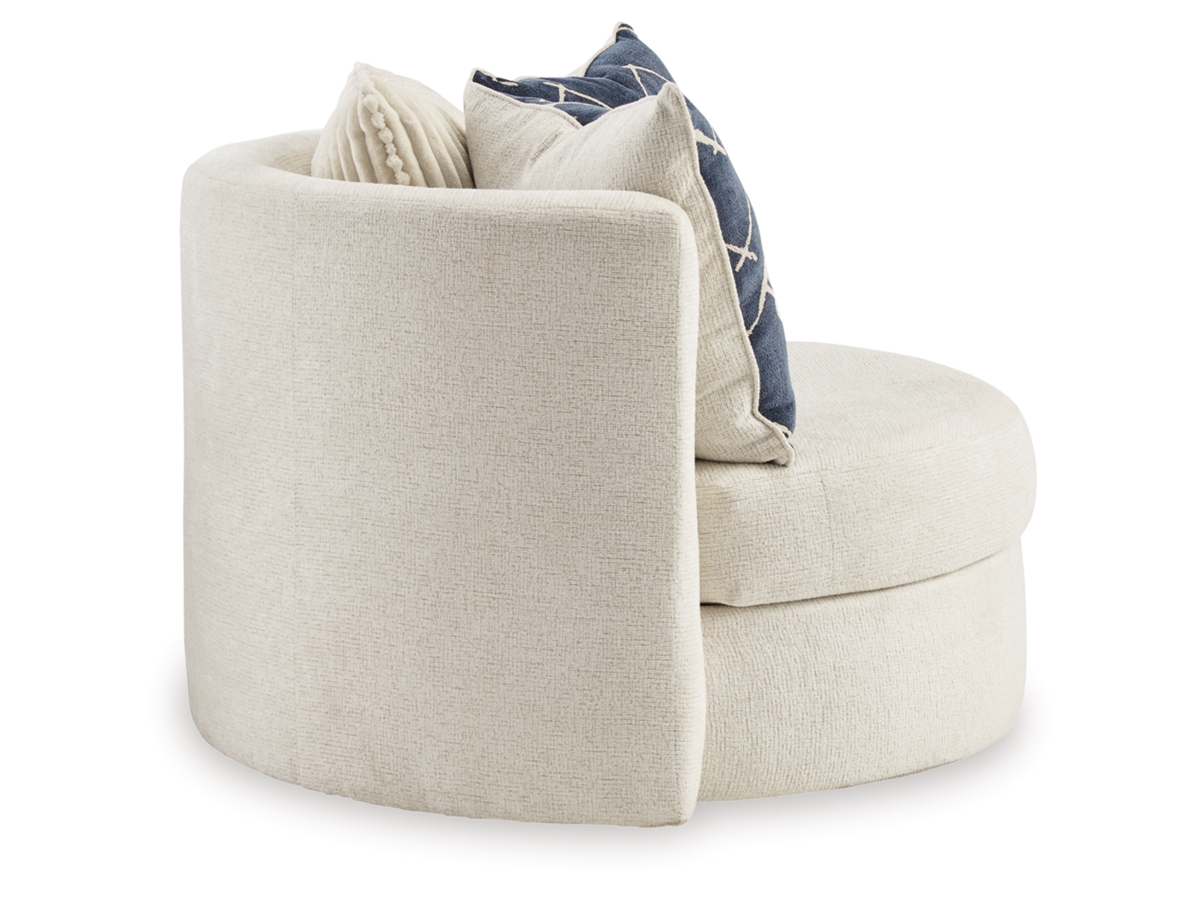 ※SALE※エキパルチェア　左側 Nenana Next-Gen Nuvella™ Performance Fabric Swivel Glider